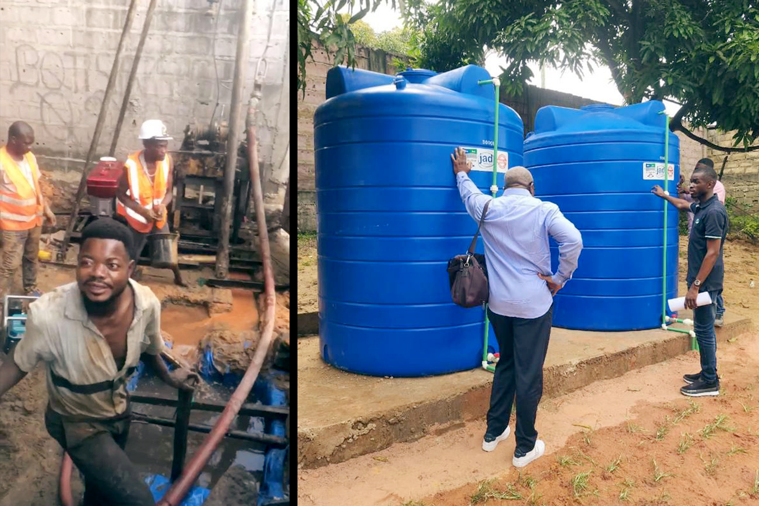 Étude et réalisation de forage à KINSHASA